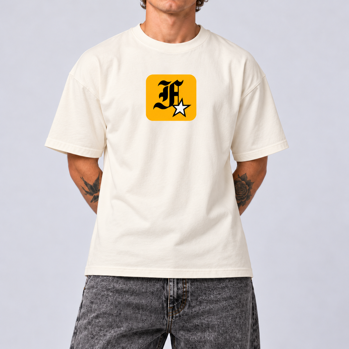 Camiseta Oversized Fyuzy “Rockstar”